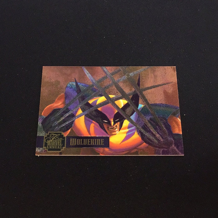 1995 Flair Marvel Annual PowerBlast #1 Wolverine
