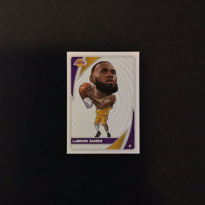 2020-21 Panini Stickers #366 LeBron James/Illustrated Player