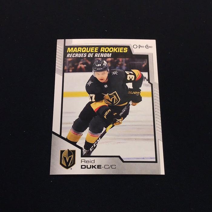 2020-21 O-Pee-Chee #621 Reid Duke RC