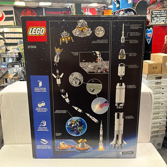 Lego Nasa Apollo Saturn V (Lego Ideas #017)