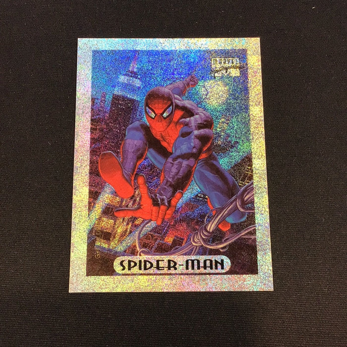 1994 Fleer Marvel Masterpieces Holofoil Silver #5 Iron Man