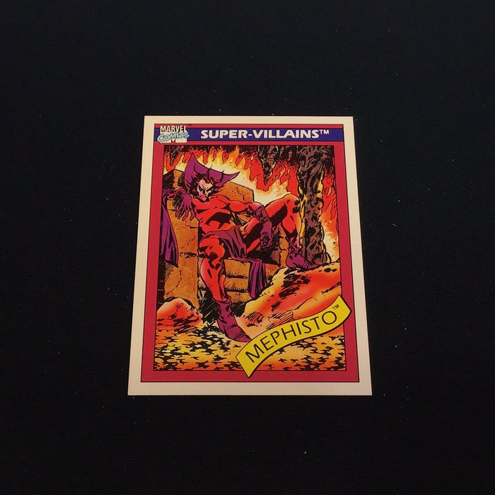 1990 Impel Marvel Universe I #78 Mephisto