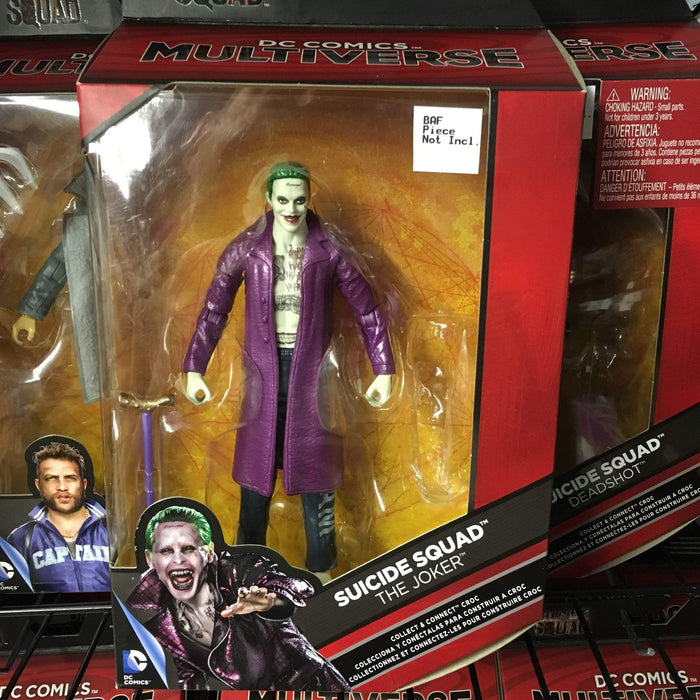 Joker - Batman 6" Suicide Squad Mix 1 Multiverse no BAF Piece ships loose
