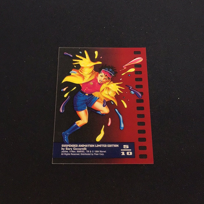 1995 Fleer Ultra X-Men Suspended Animation Cells #05 Jubilee