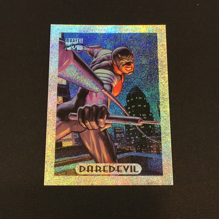 1994 Fleer Marvel Masterpieces Holofoil Silver #3 Daredevil