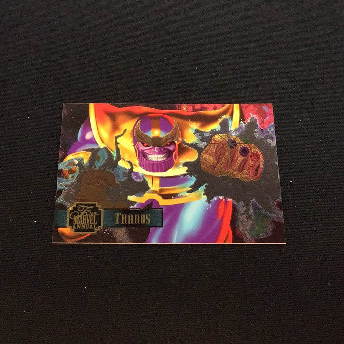 1995 Flair Marvel Annual PowerBlast #21 Thanos