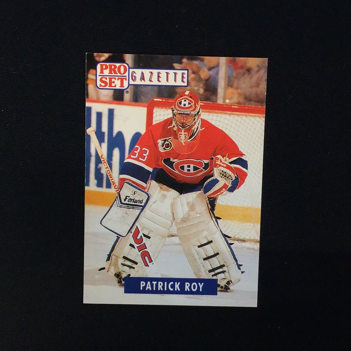 1991-92 Pro Set Gazette #2 Patrick Roy (Gazette Collectible)