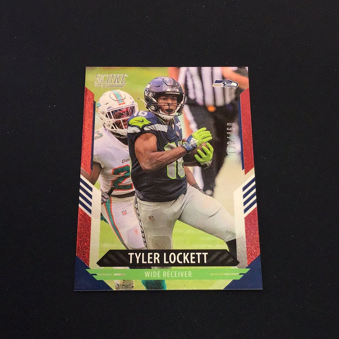 2021 Score Red #270 Tyler Lockett