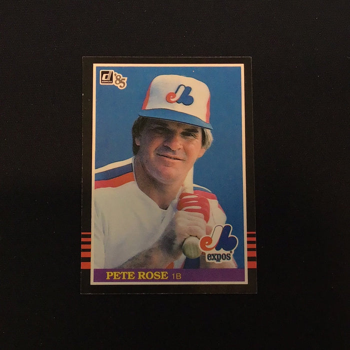 1985 Donruss #254 Pete Rose Expos