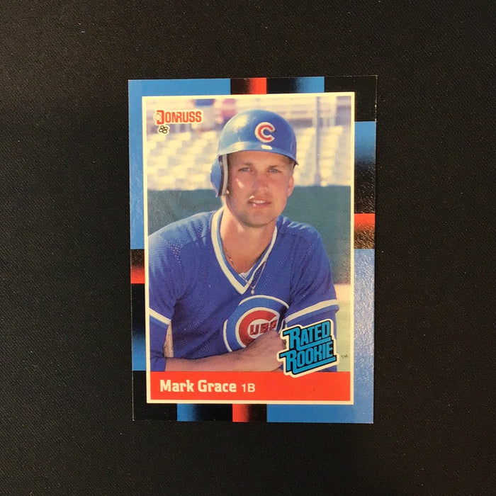 1988 Donruss #40 Mark Grace RC