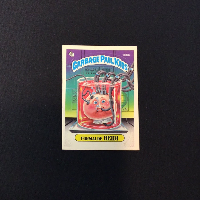 1986 Topps Garbage Pail Kids #160b Formalde Heidi