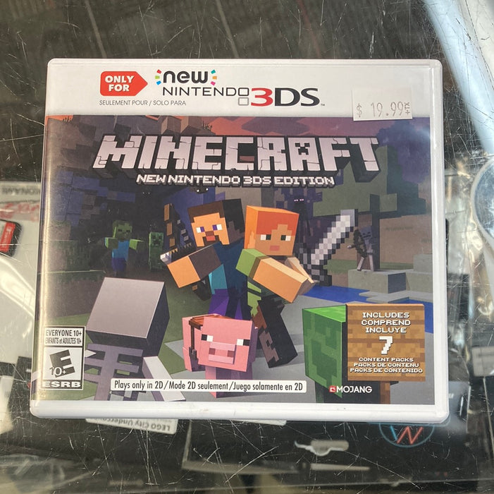 Minecraft New Nintendo 3DS Edition