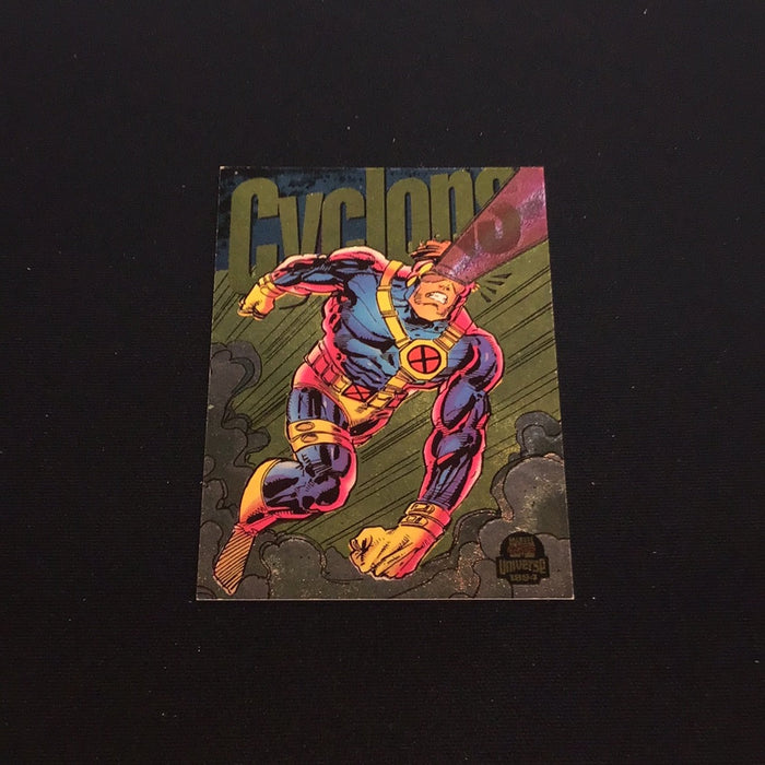 1994 Fleer Marvel Universe V Power Blast Gold #8 Cyclops