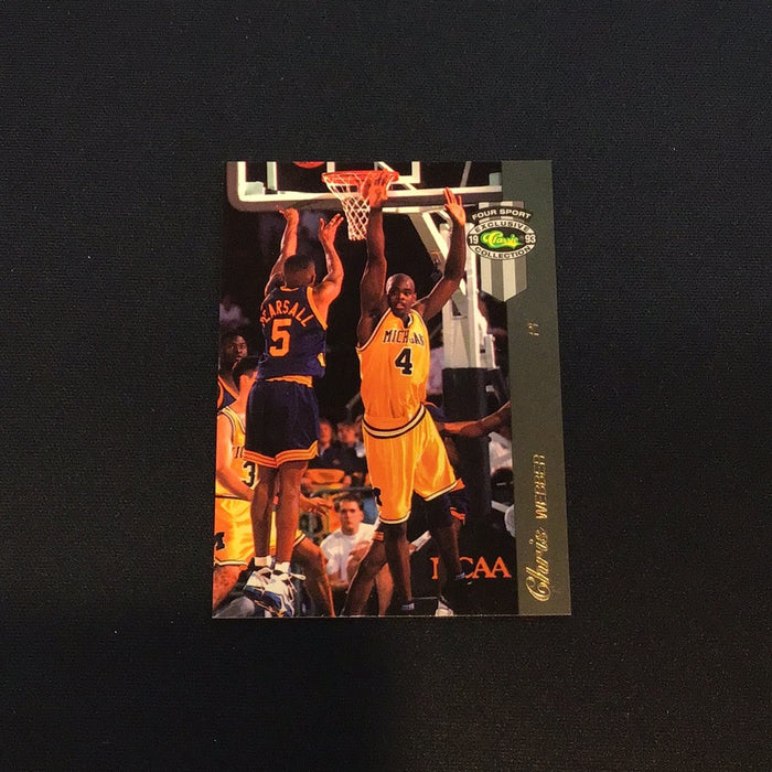 1993 Classic Four Sport McDonald's #30 Chris Webber