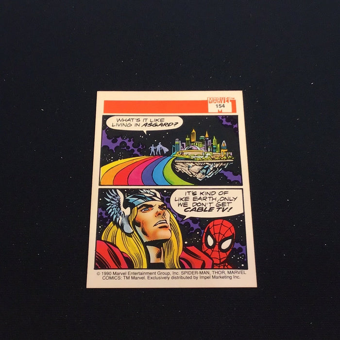 1990 Impel Marvel Universe I #154 Thor