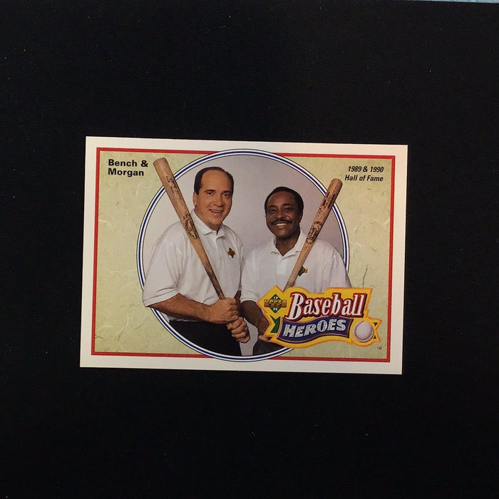 1992 Upper Deck Bench/Morgan Heroes #44 J.Bench/J.Morgan