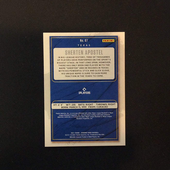 2021 Diamond Kings Red Frame #67 Sherten Apostel