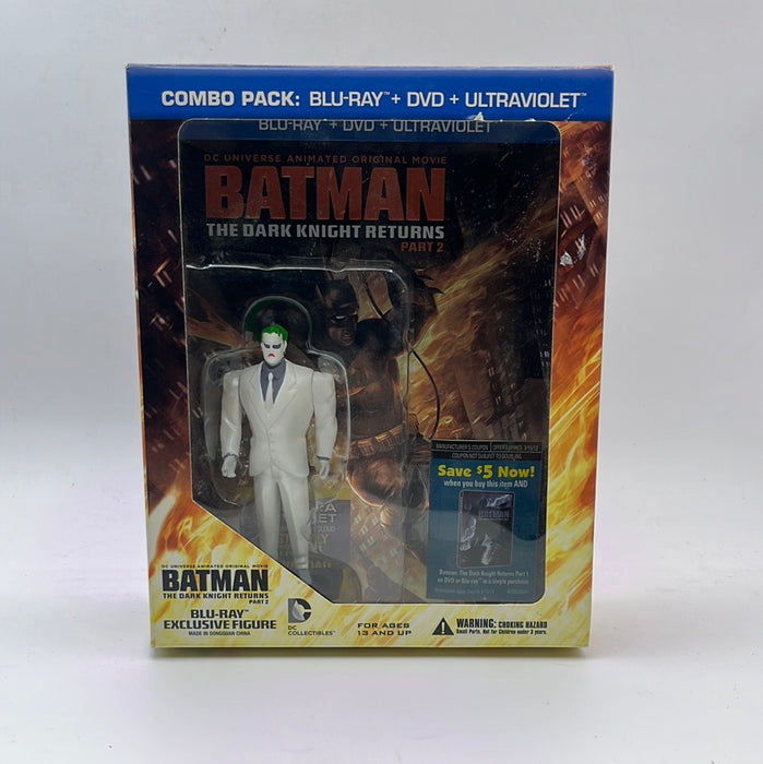 Batman The Dark Knight Returns Part 2 Blu Ray (With Figure)