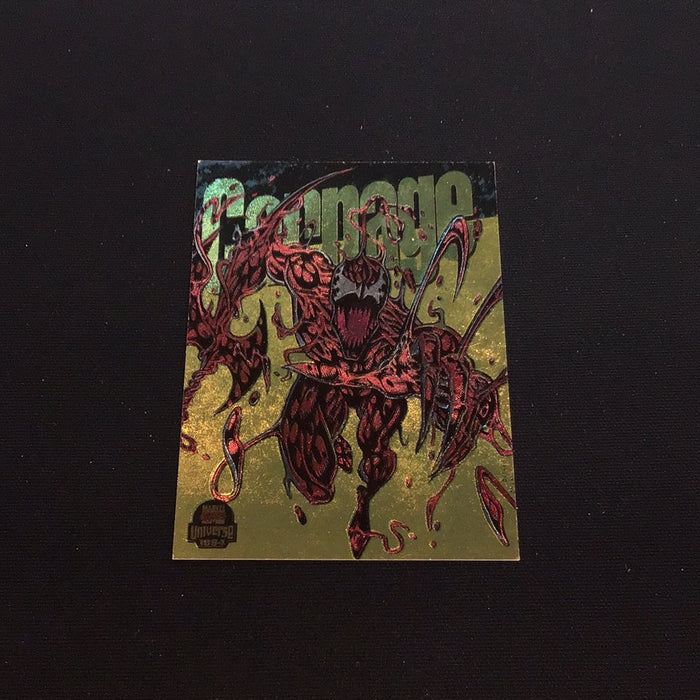 1994 Fleer Marvel Universe V Power Blast Gold #1 Carnage