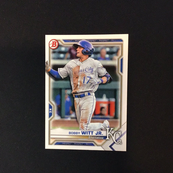 2021 Bowman Prospects #BP1 Bobby Witt Jr.