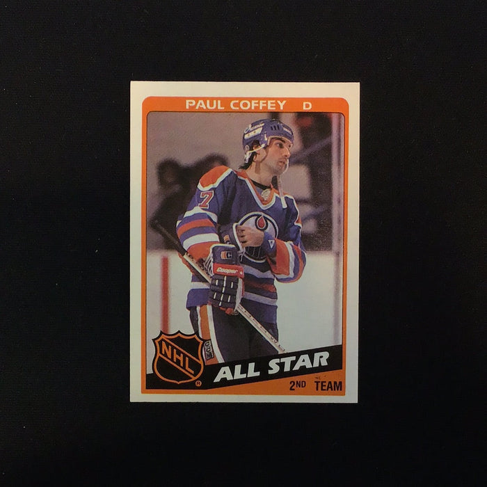 1984-85 Topps #163 Paul Coffey AS