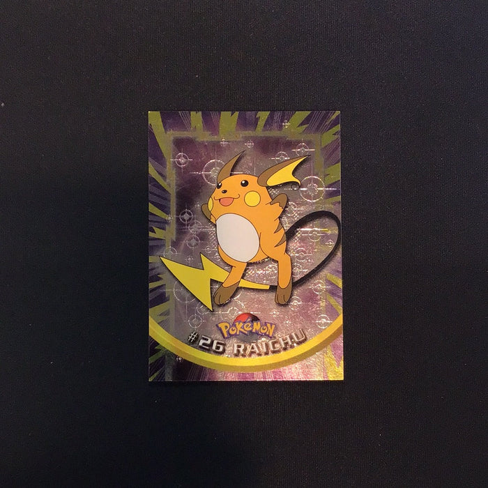 1999 Pokemon TV Animation Series 1 #26 Raichu Foil
