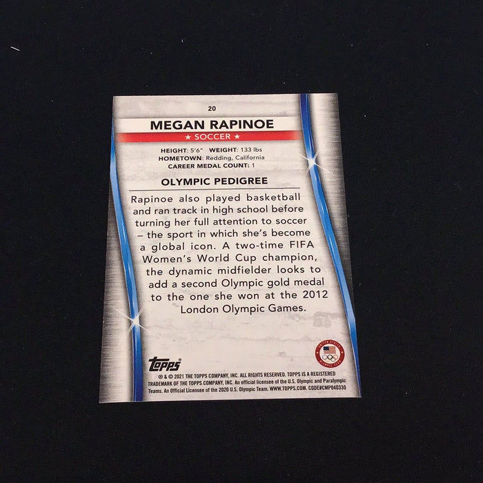 2021 Topps U.S. Olympic Team #20 Megan Rapinoe