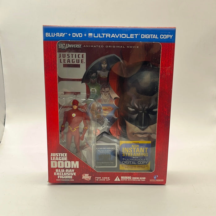 Justice League Doom Blu Ray (With Figure)