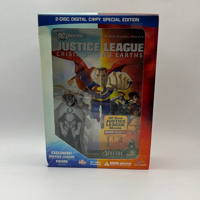 DC Justice League Crisis on Two Earths DVD (with Figure)