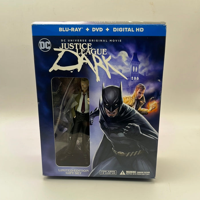 Justice League Dark Blu Ray Limited Edition Set (With Figure)