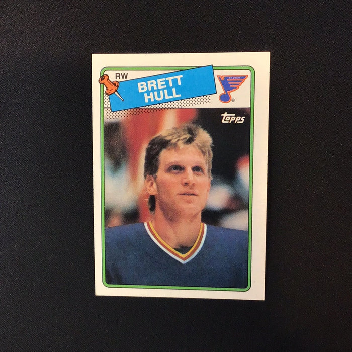 1988-89 Topps #66 Brett Hull DP RC