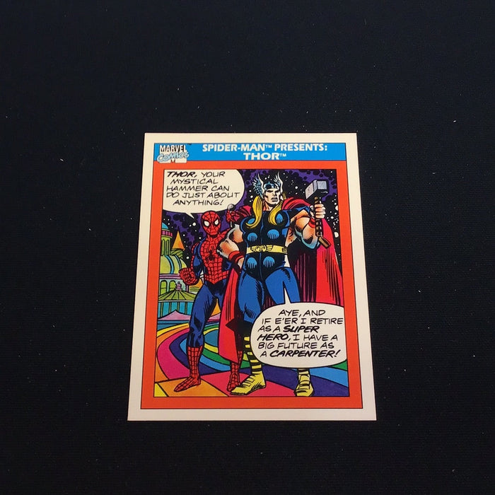 1990 Impel Marvel Universe I #154 Thor