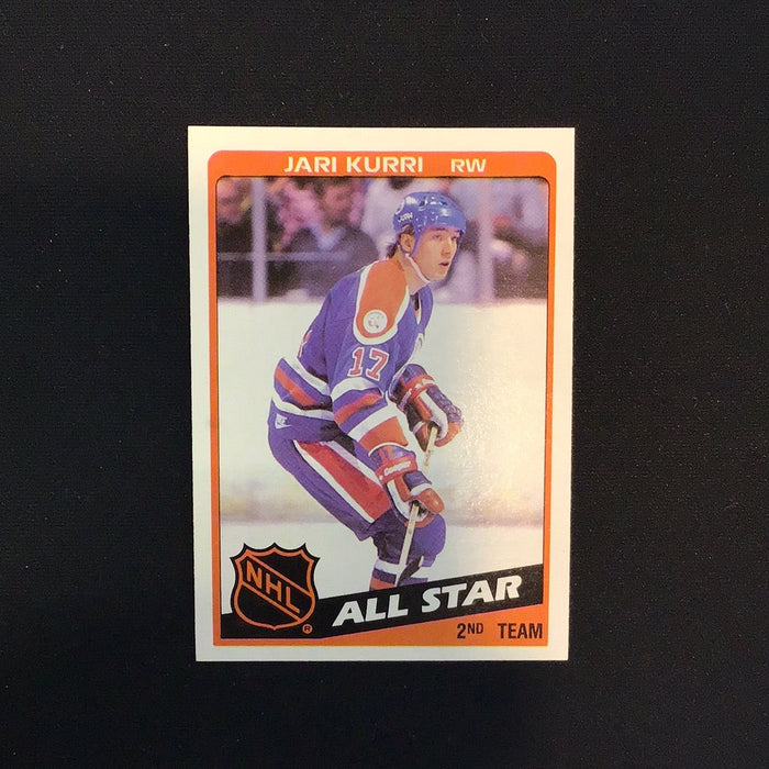 1984-85 Topps #161 Jari Kurri AS