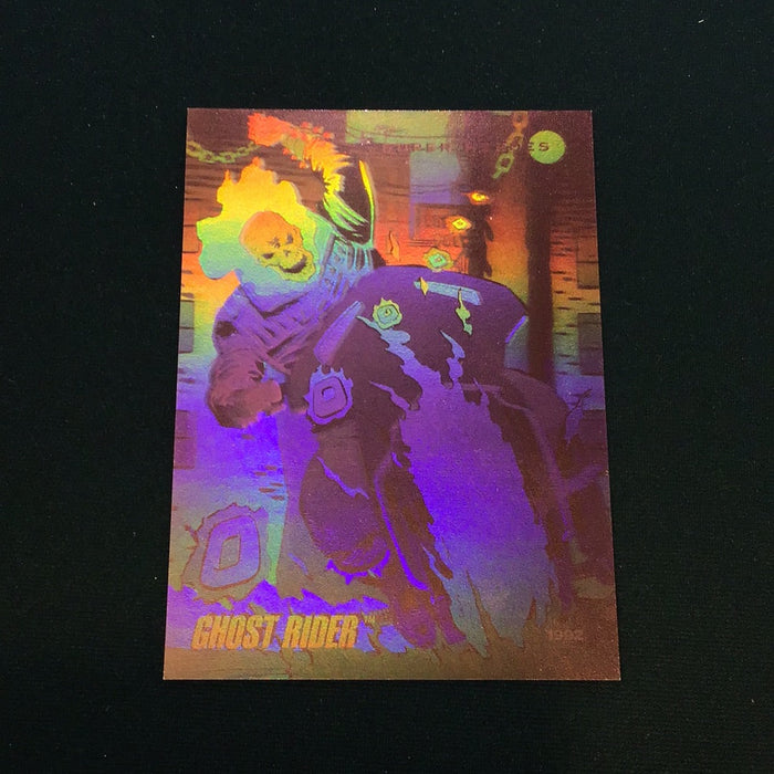 1992 Impel Marvel Universe III Holograms #H5A Ghost Rider (pink)