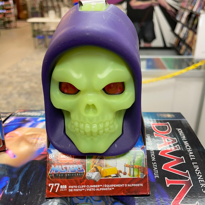 Fisto Cliff Climber - Mega Construx Masters of the Universe Skeletor Skull Case