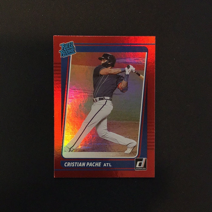 2021 Donruss Holo Red #31 Cristian Pache RR