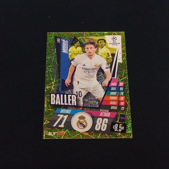 2021-22 Topps Match Attax Extra UEFA Champions League Baller #BA10 Luka Modric