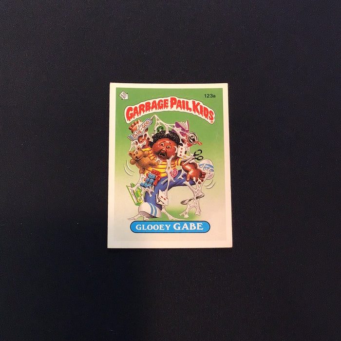 1986 Topps Garbage Pail Kids #123a Glooey Gabe
