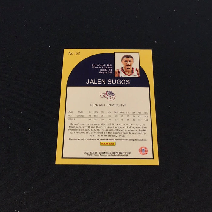 2021-22 Panini Chronicles Draft Picks #53 Jalen Suggs/Hoops Retro
