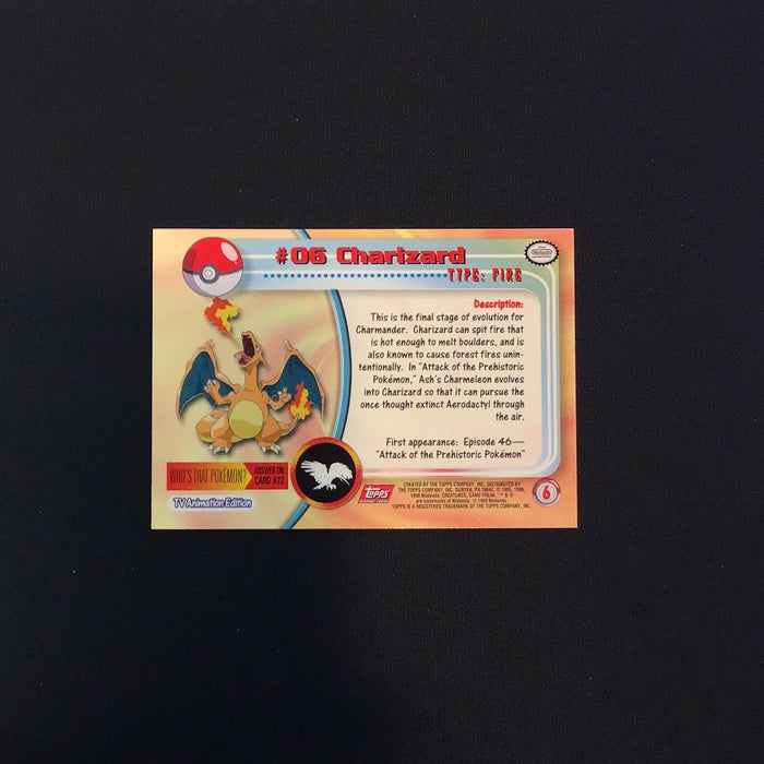 1999 Pokemon TV Animation Series 1 #6 Charizard
