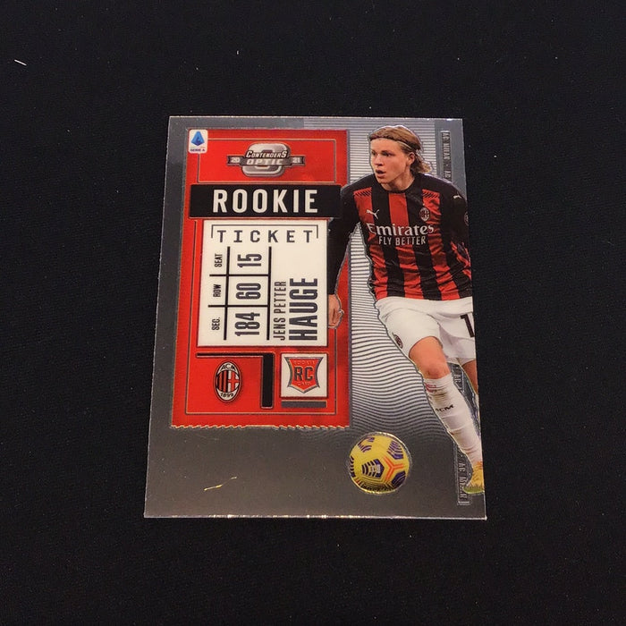 2020-21 Panini Contenders Rookie Ticket Serie A Silver #5 Jens Petter Hauge