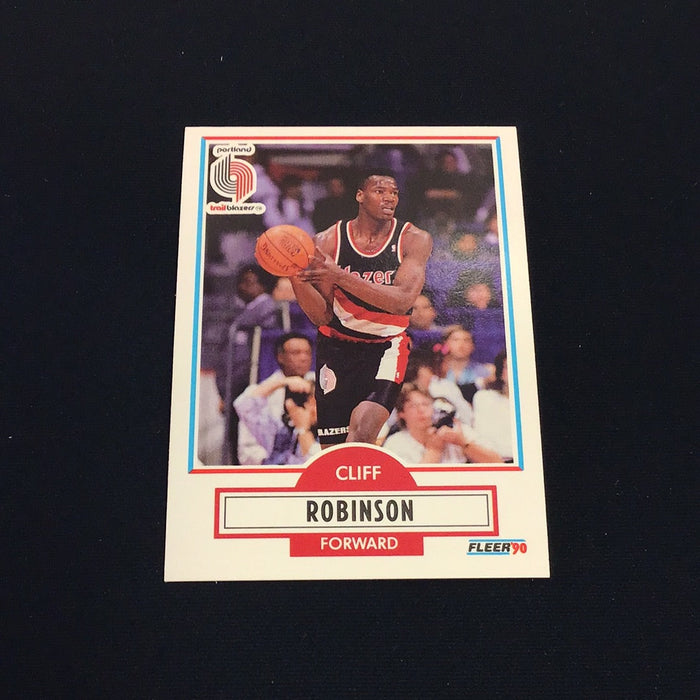 1990-91 Fleer #159 Clifford Robinson RC