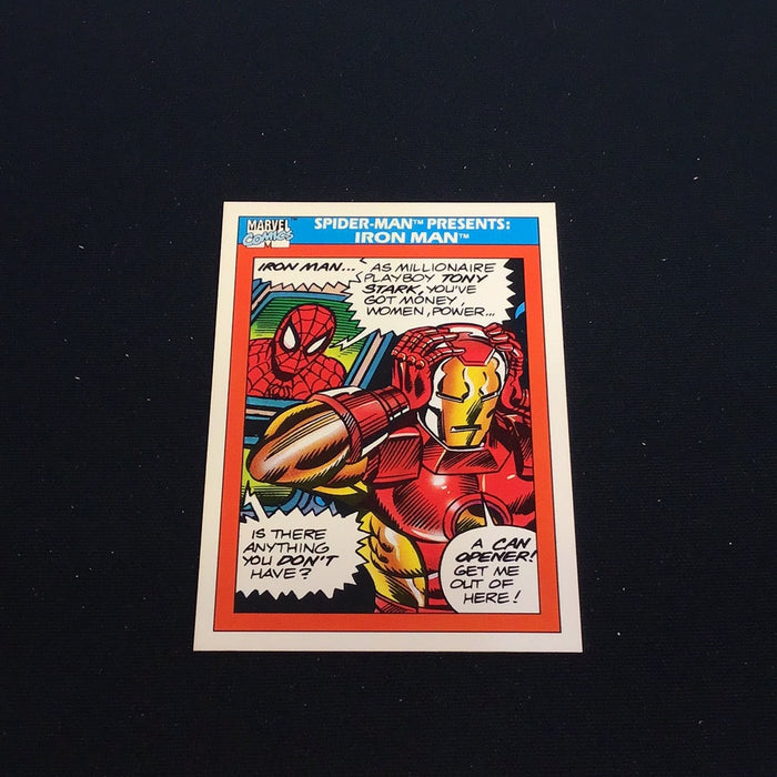 1990 Impel Marvel Universe I #159 Iron Man