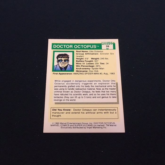 1990 Impel Marvel Universe I #59 Doctor Octopus