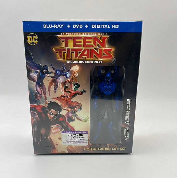 Teen Titans The Judas Contact Blu Ray Limited Edition (With Figure)