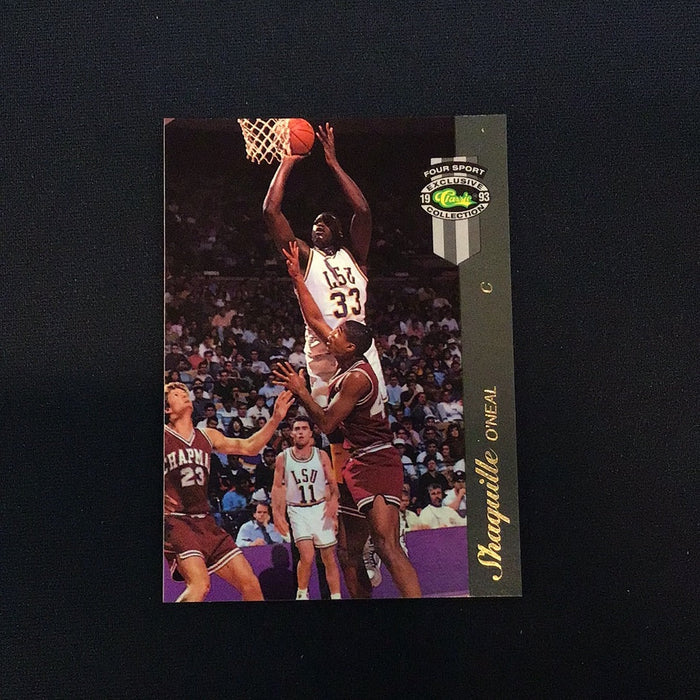 1993 Classic Four Sport McDonald's #28 Shaquille O'Neal