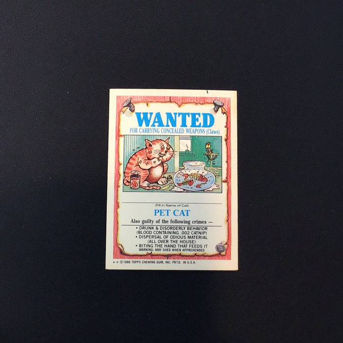 1986 Topps Garbage Pail Kids #158b Crystal Gale