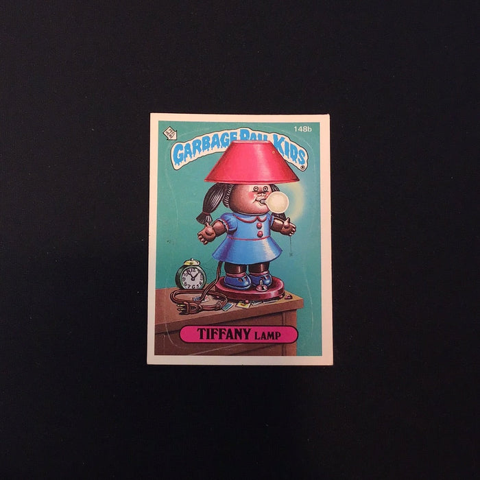 1986 Topps Garbage Pail Kids #148b Tiffany Lamp