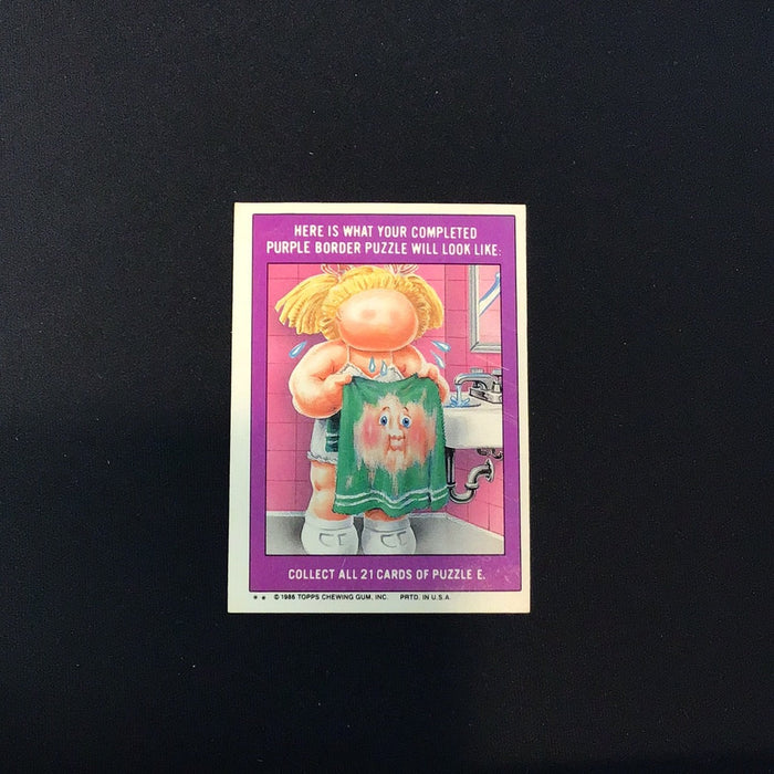 1986 Topps Garbage Pail Kids #193b Cracked Craig