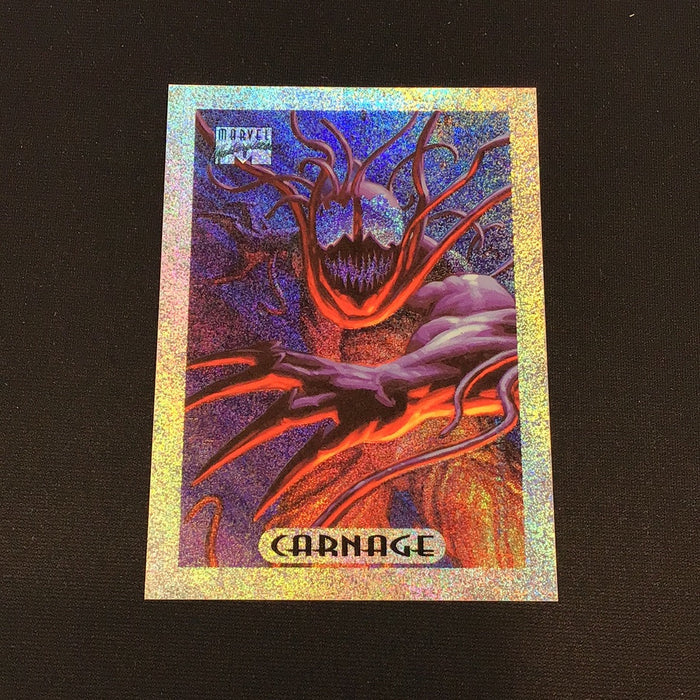 1994 Fleer Marvel Masterpieces Holofoil Silver #2 Carnage
